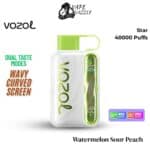 Vozol Star Watermelon Sour Peach 40000 Puffs