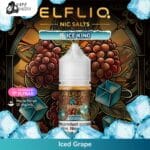 ELFLIQ NIC SALTS Iced Grape 30ML