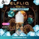 ELFLIQ NIC SALTS Iced Passion Fruit 30ML