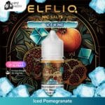 ELFLIQ NIC SALTS Iced Pomegranate 30ML