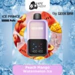 Geek bar Ice Prince Peach Mango Watermelon Ice 50000 Puffs
