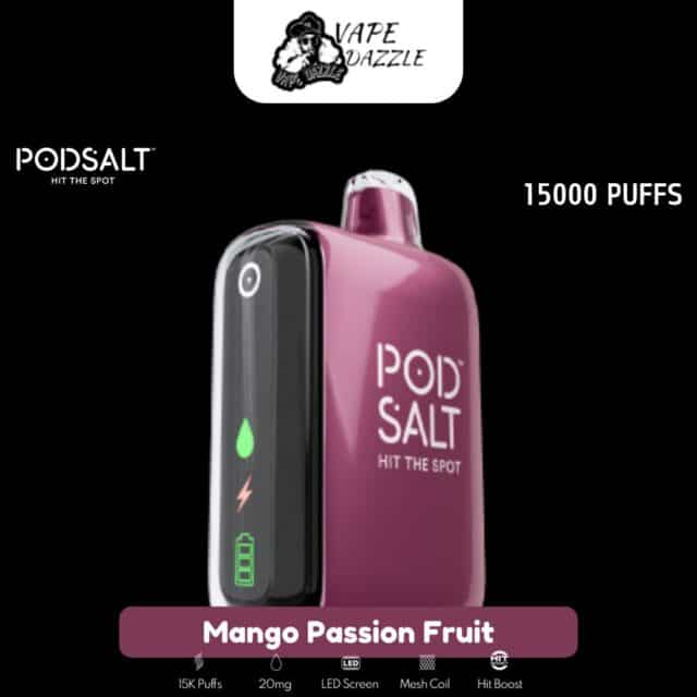 Pod Salt Mango Passion Fruit 15000 Puffs