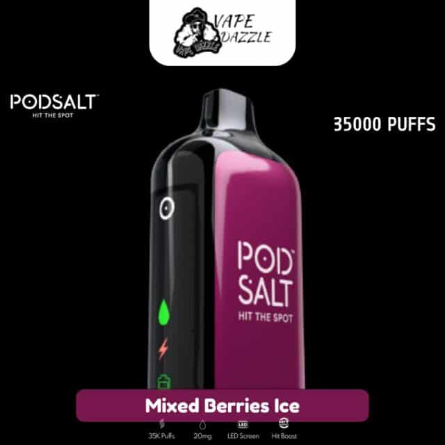 Pod Salt Mixed Berries Ice 35000 Puffs