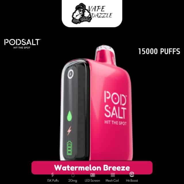 Pod Salt Watermelon Breeze 15000 Puffs