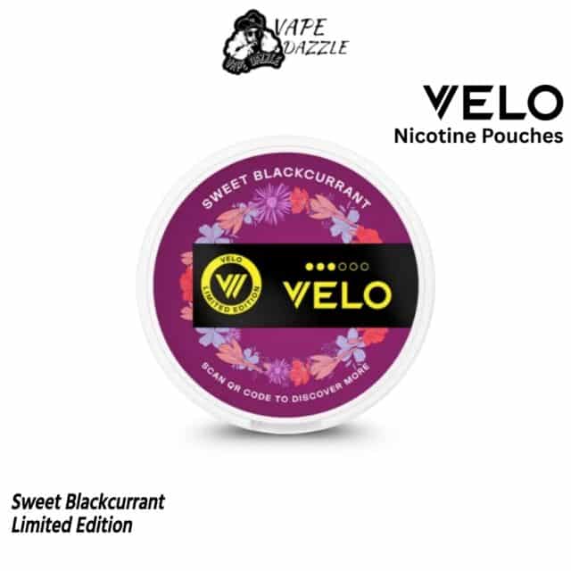 VELO Sweet Blackcurrant Limited Edition Nicotine Pouches
