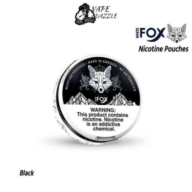 White Fox Black Nicotine Pouches