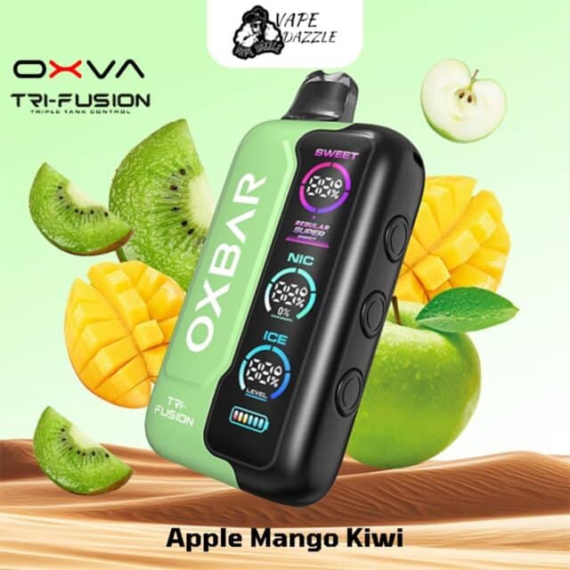 OXBAR Tri-Fusion Apple Mango Kiwi 45000 Puffs