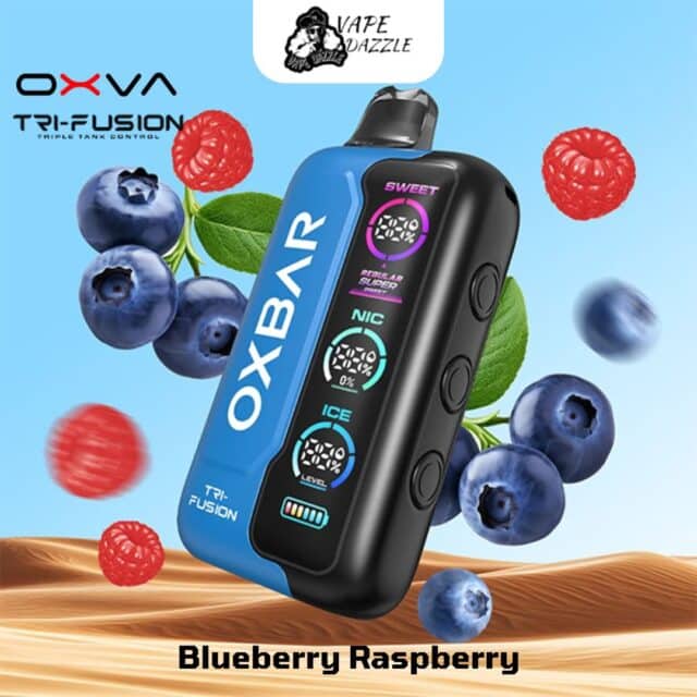 OXBAR Tri-Fusion Blueberry Raspberry 45000 Puffs