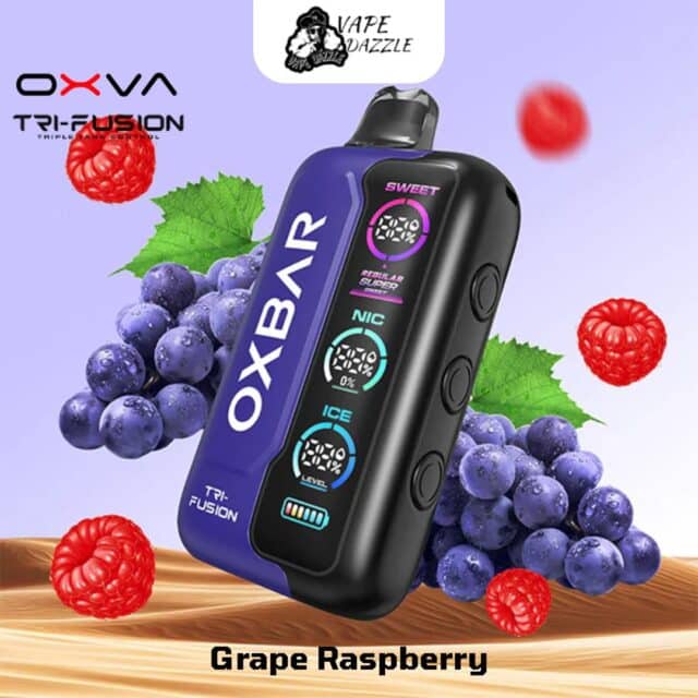 OXBAR Tri-Fusion Grape Raspberry 45000 Puffs