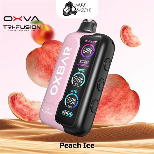 OXBAR Tri-Fusion Peach Ice 45000 Puffs