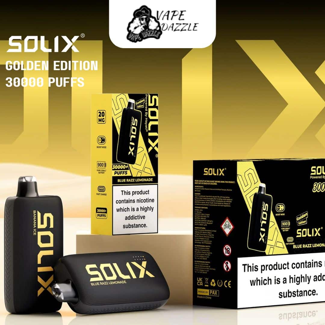 Solix Golden Edition 30000 Puffs