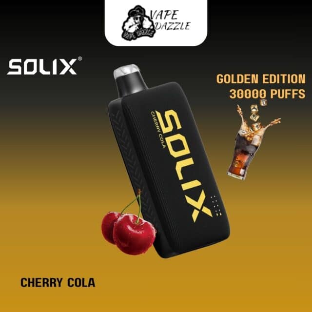 Solix Golden Edition Cherry Cola 30000 Puffs