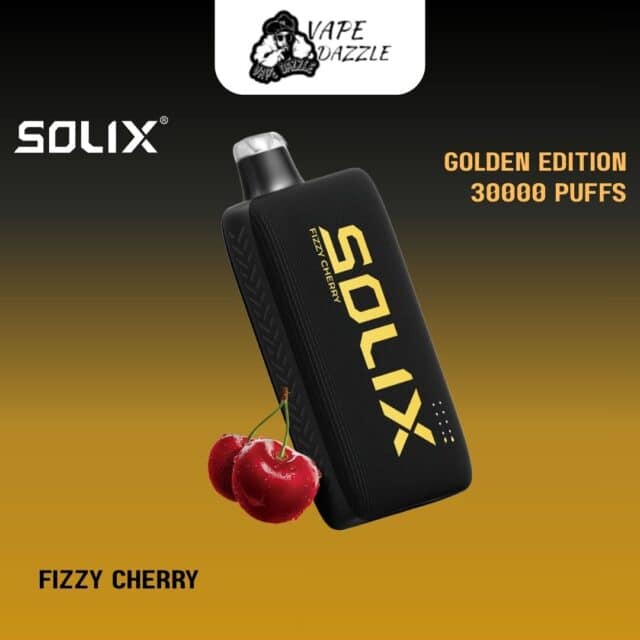 Solix Golden Edition Fizzy Cherry 30000 Puffs