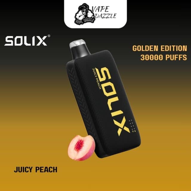 Solix Golden Edition Juicy Peach 30000 Puffs