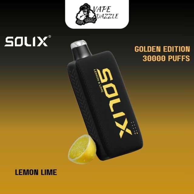 Solix Golden Edition Lemon Lime 30000 Puffs