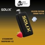 Solix Golden Edition Strawberry Raspberry Ice 30000 Puffs