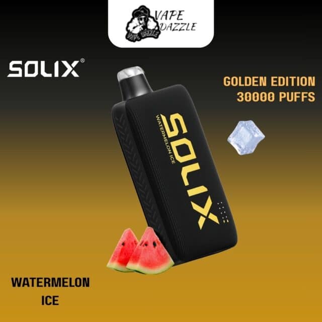 Solix Golden Edition Watermelon Ice 30000 Puffs