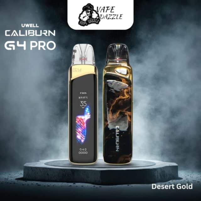 Uwell Caliburn G4 Pro Desert Gold Pod Kit