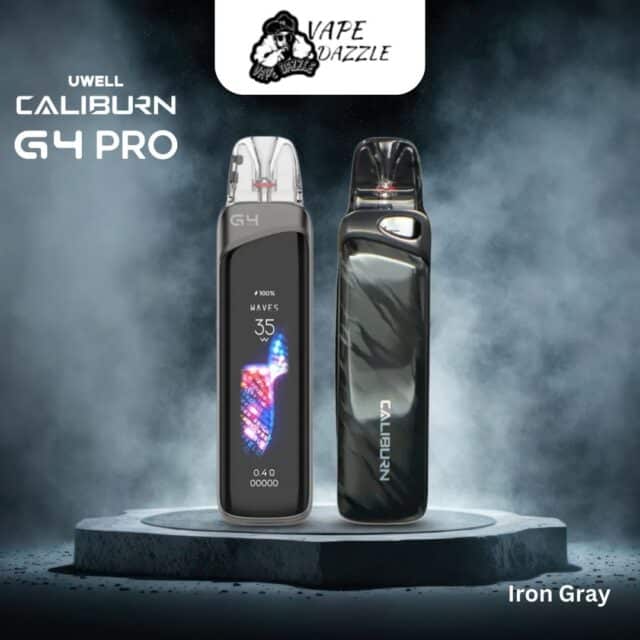 Uwell Caliburn G4 Pro Iron Gray Pod Kit