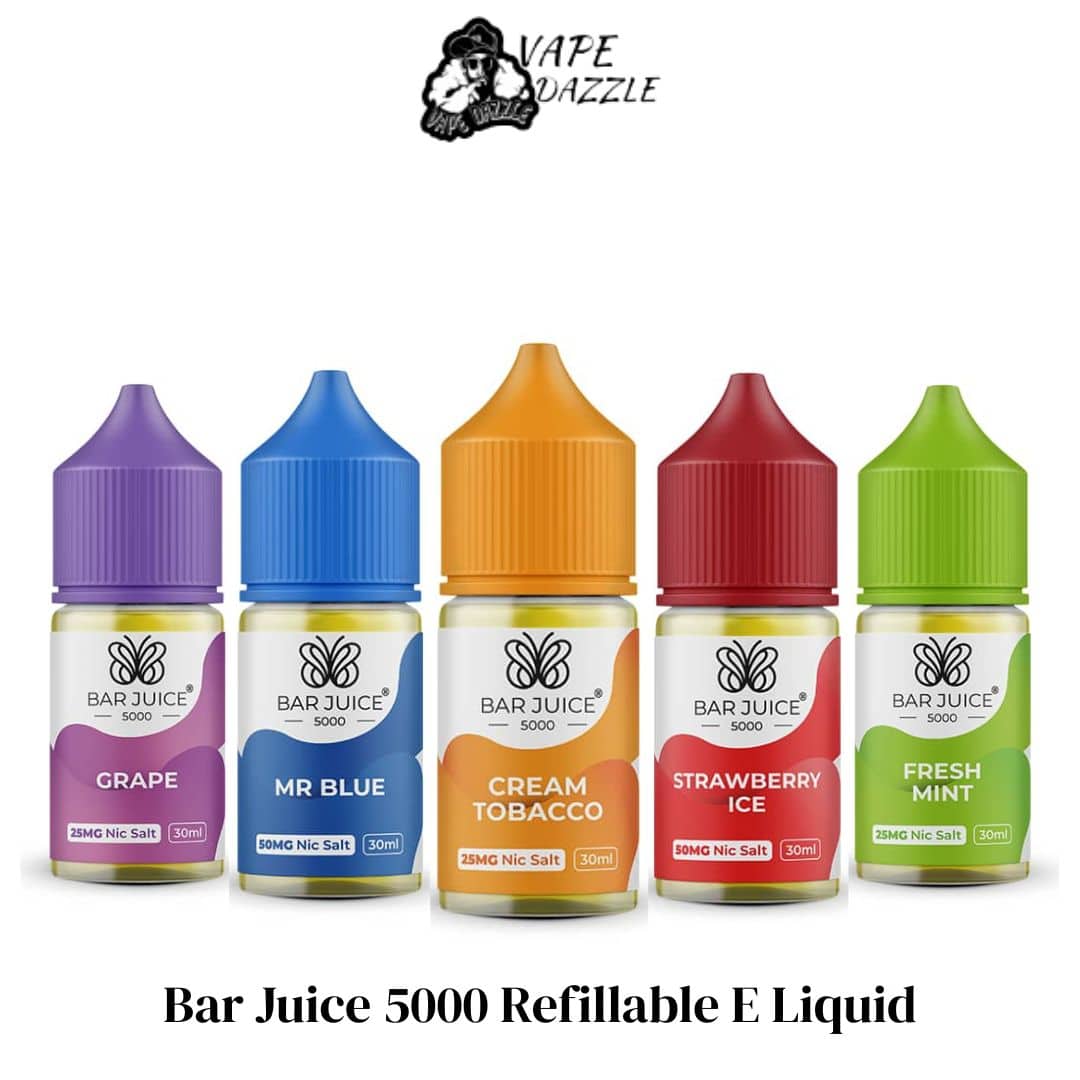 Bar Juice 5000 Refillable E Liquid