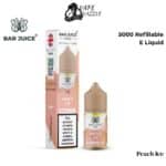 Bar Juice 5000 Refillable Peach Ice E Liquid