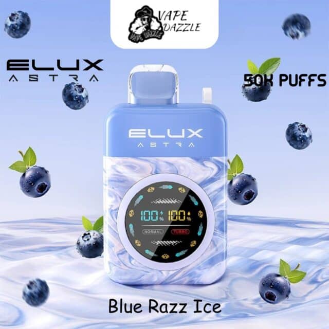 ELUX Astra Blue Razz Ice 50000 Puffs