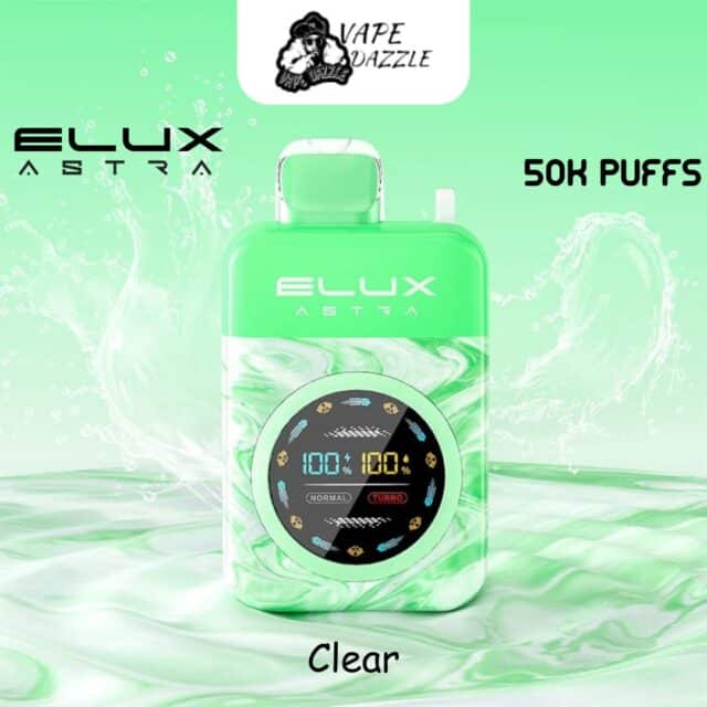 ELUX Astra Clear 50000 Puffs