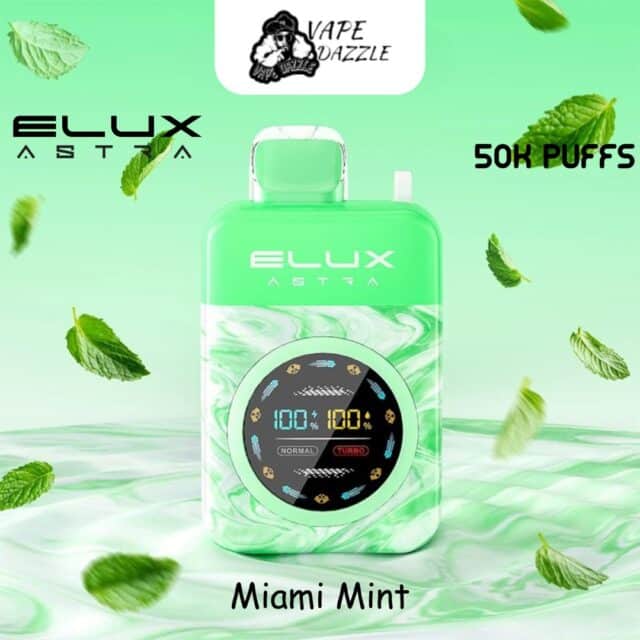 ELUX Astra Miami Mint 50000 Puffs