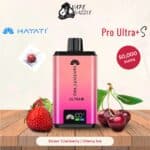 Hayati Pro Ultra+ S Straw' Cranberry-Cherry Ice 50000 Puffs
