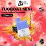 Tugboat Mini Black Currant Cranberry 2000 Puffs