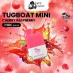 Tugboat Mini Cherry Raspberry 2000 Puffs