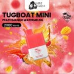 Tugboat Mini Peach Mango Watermelon 2000 Puffs
