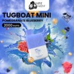 Tugboat Mini Pomegranate Blueberry 2000 Puffs
