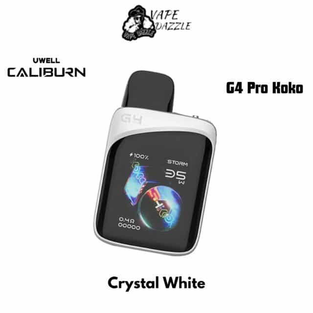UWELL Caliburn G4 Pro Koko Crystal White