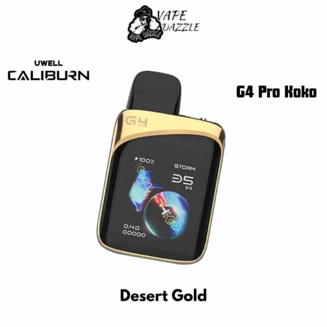 UWELL Caliburn G4 Pro Koko Desert Gold