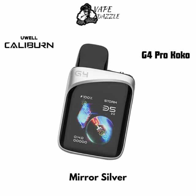 UWELL Caliburn G4 Pro Koko Mirror Silver