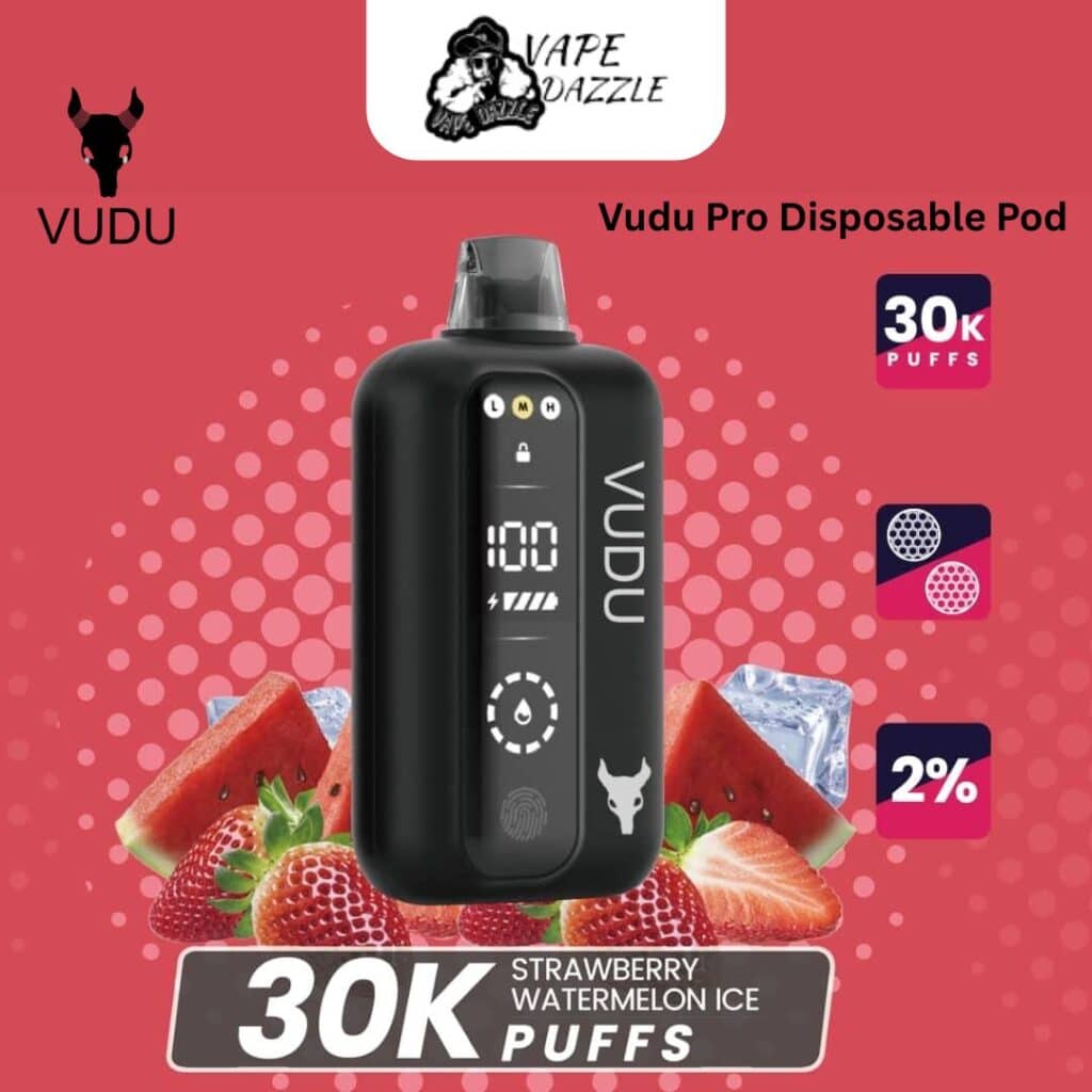 Vudu Pro Strawberry Watermelon Ice 30000 Puffs