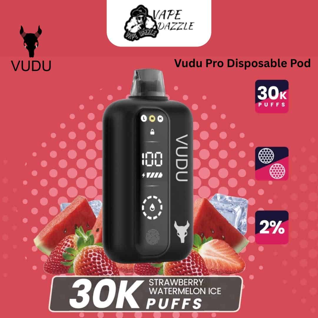 Vudu Pro Strawberry Watermelon Ice 30000 Puffs