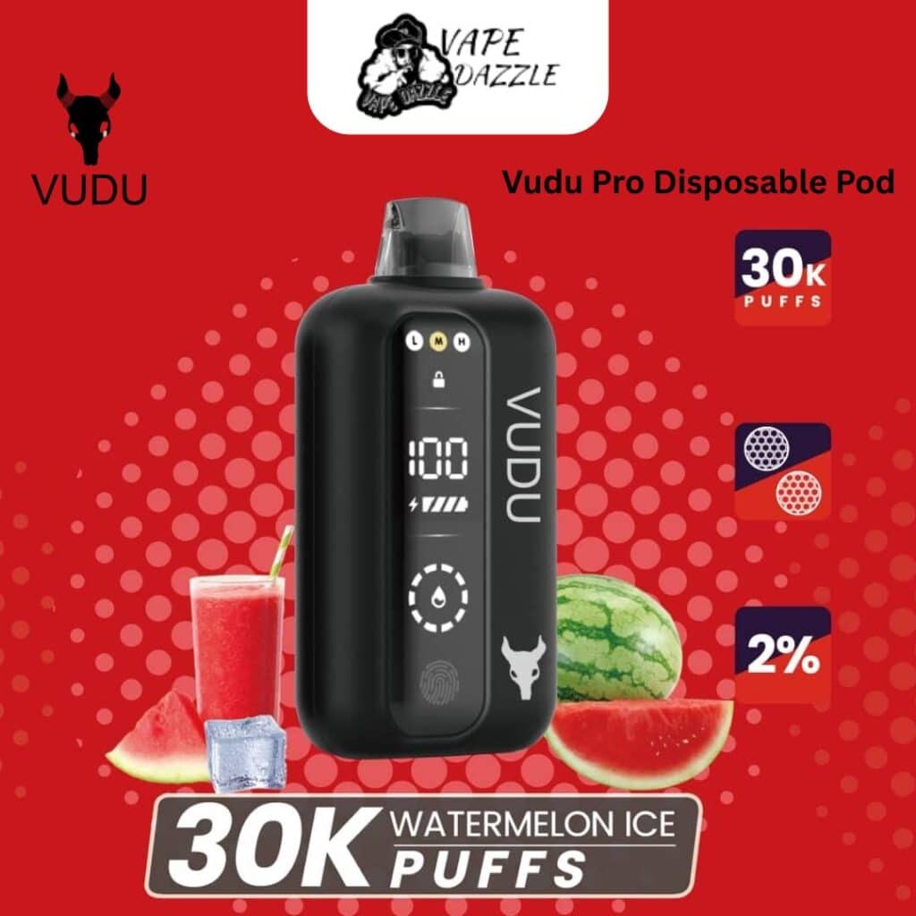 Vudu Pro Watermelon Ice 30000 Puffs