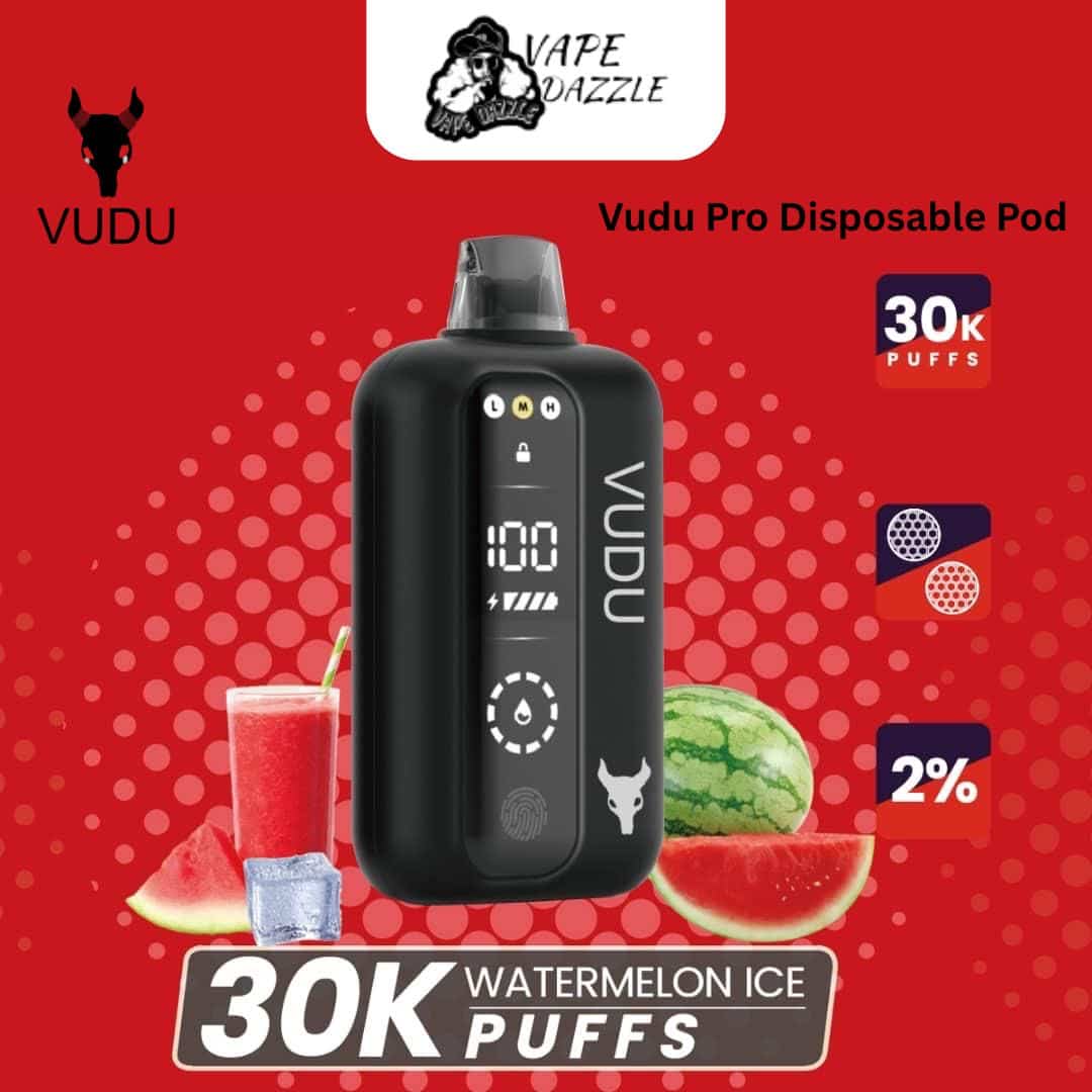 Vudu Pro Watermelon Ice 30000 Puffs