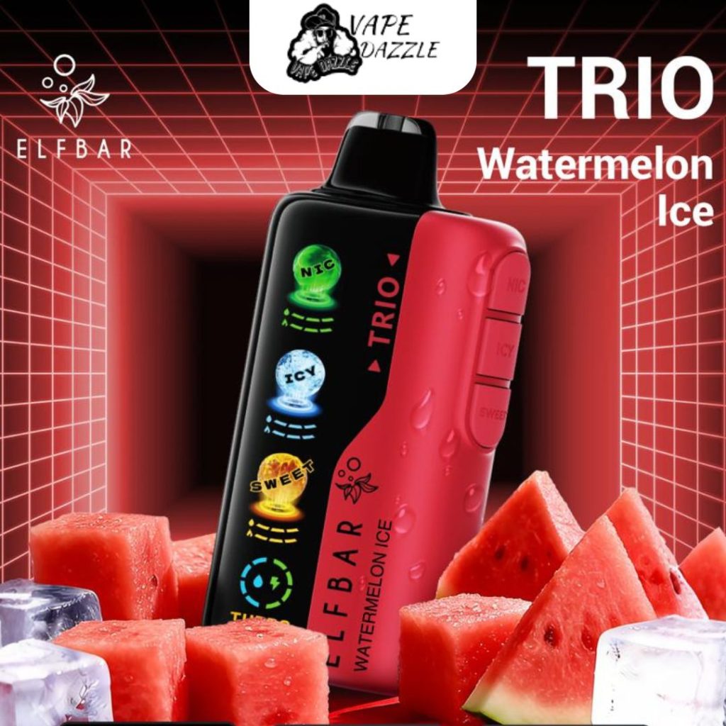ELFBAR TRIO Watermelon Ice 40000 Puffs