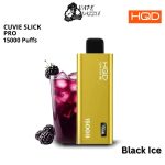 HQD Cuvie Slick Pro Black Ice 15000 Puffs