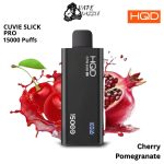 HQD Cuvie Slick Pro Cherry Pomegranate 15000 Puffs