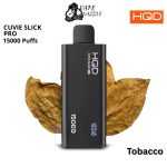 HQD Cuvie Slick Pro Tobacco 15000 Puffs