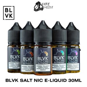 BLVK Salt Nic E-Liquid 30ml All Flavors Available in UAE