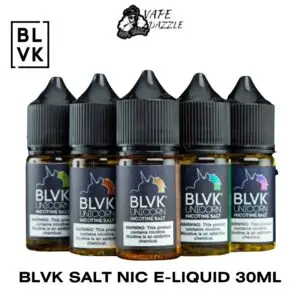 BLVK Salt Nic E-Liquid 30ml All Flavors Available in UAE