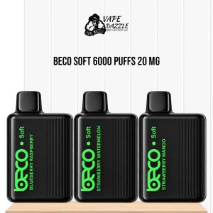 Beco soft 6000 puffs 20 MG Disposable vape