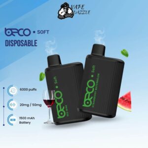 Beco soft 6000 puffs 20 MG Disposable vape