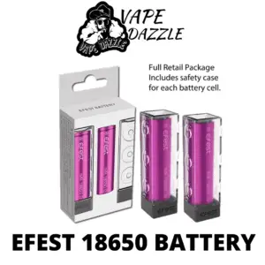 Efest 18650 IMR 3000mAh 35A 3.7V Battery -(1pice)
