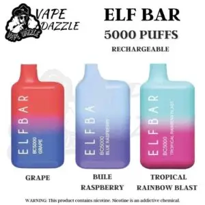 ElfBar BC5000 Puffs Rechargeable Vape in UAE